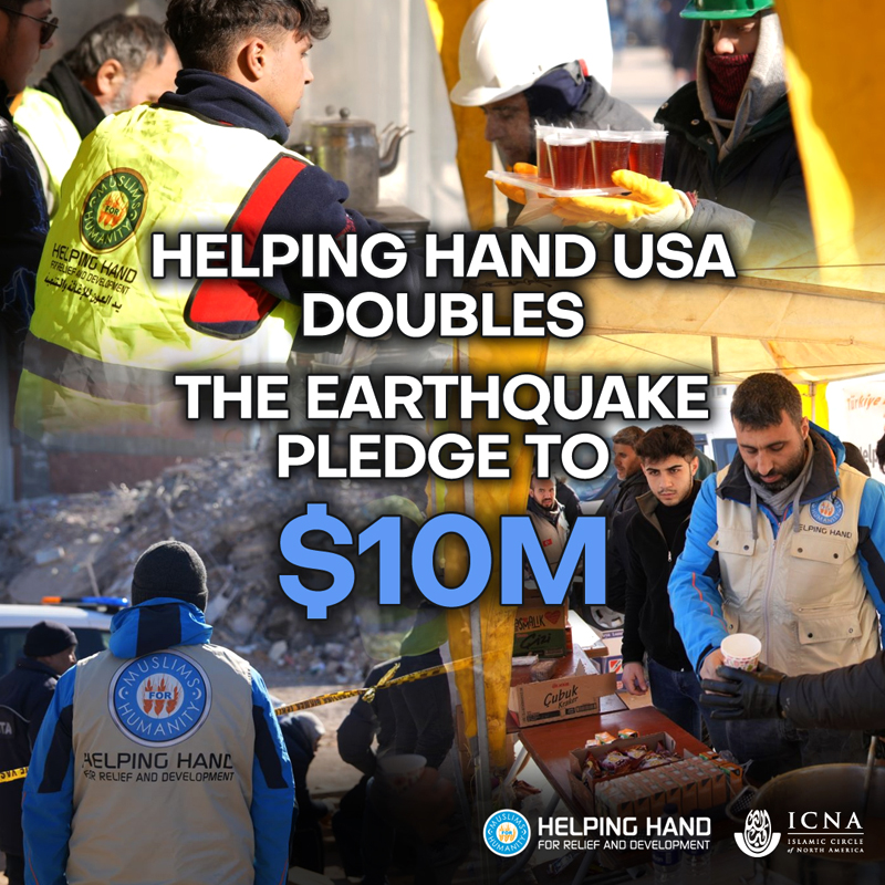 Helping Hand USA Doubles The Earthquake Pledge To $10M